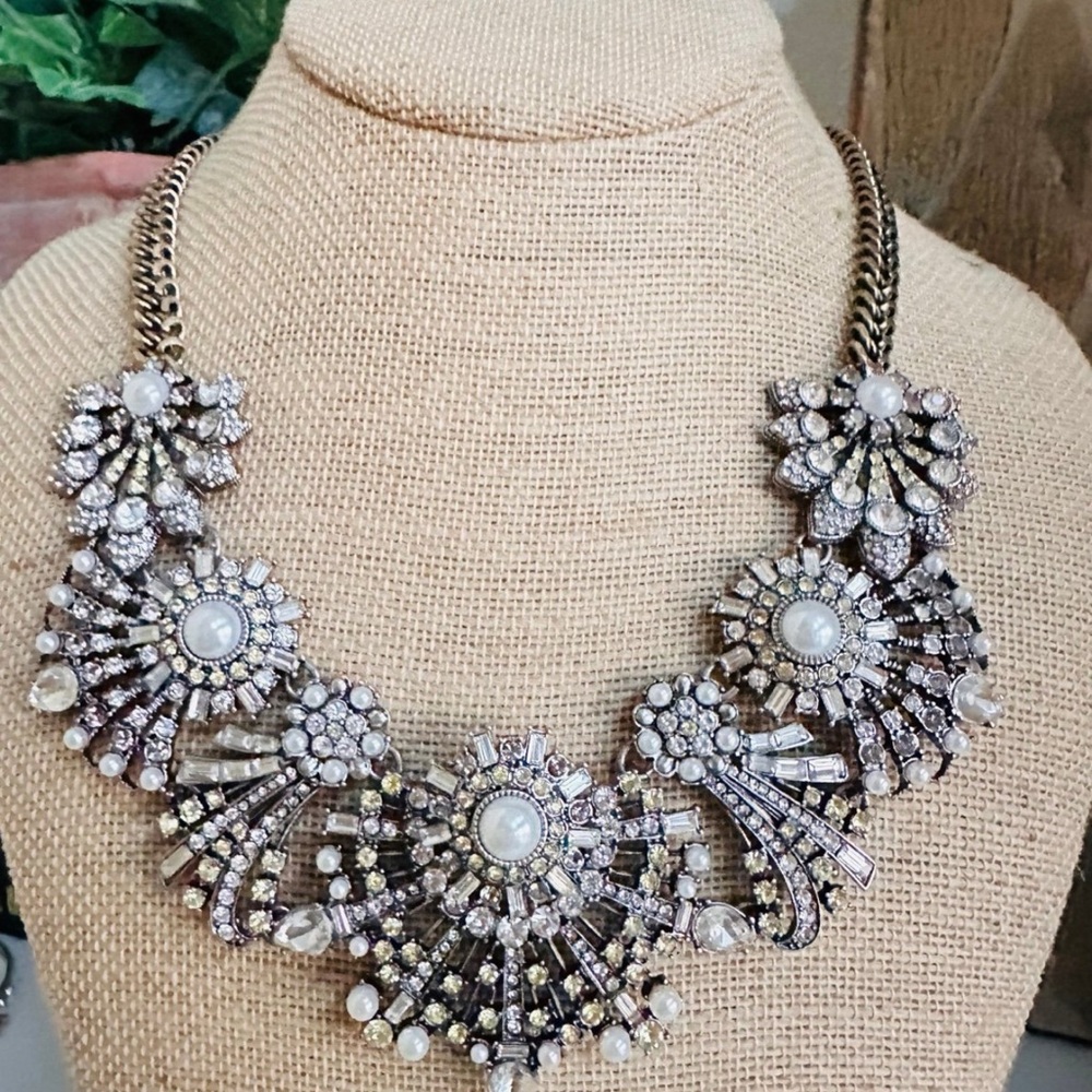 Chloe + Isabel “ City Lights”Silver and Pearl Necklace 
B1